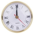 thumbnail image 1 of Mécanisme de Remplacement d'Inserts d'Horloge en Quartz 80MM Chiffres Romains Arabes, 1 of 12