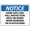Warning Sign 4, variant on Warning Notice Traffic Sign Notice - MSDS Here - 8"x12" Aluminum Safety Tin Road Sign for Lab, Chemical Storage Room