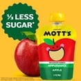 thumbnail image 6 of Mott's No Sugar Added Applesauce, 3.2 oz, 4 Count Clear Pouches, 6 of 13