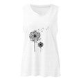 thumbnail image 3 of Kayannuo Tank Top for Women Summer Womens Tops Women's Printed Sleeveless Casual V-Neck Tank Top, 3 of 3