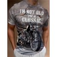 thumbnail image 3 of Camiseta con estampado de motocicleta 3D para hombre, camisa clásica Vintage de manga corta para hombre, camisas de motorista de paseo callejero, Tops de gran tamaño, 3 of 4