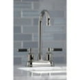 thumbnail image 3 of Kingston Brass KB8496DKL Kaiser Bar Faucet, Polished Nickel, 3 of 5