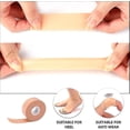 thumbnail image 2 of 6pcs Heel Sticker Tape Bandage Roll Blister Protector Moleskin For Feet Waterproof Adhesive Support, 2 of 5