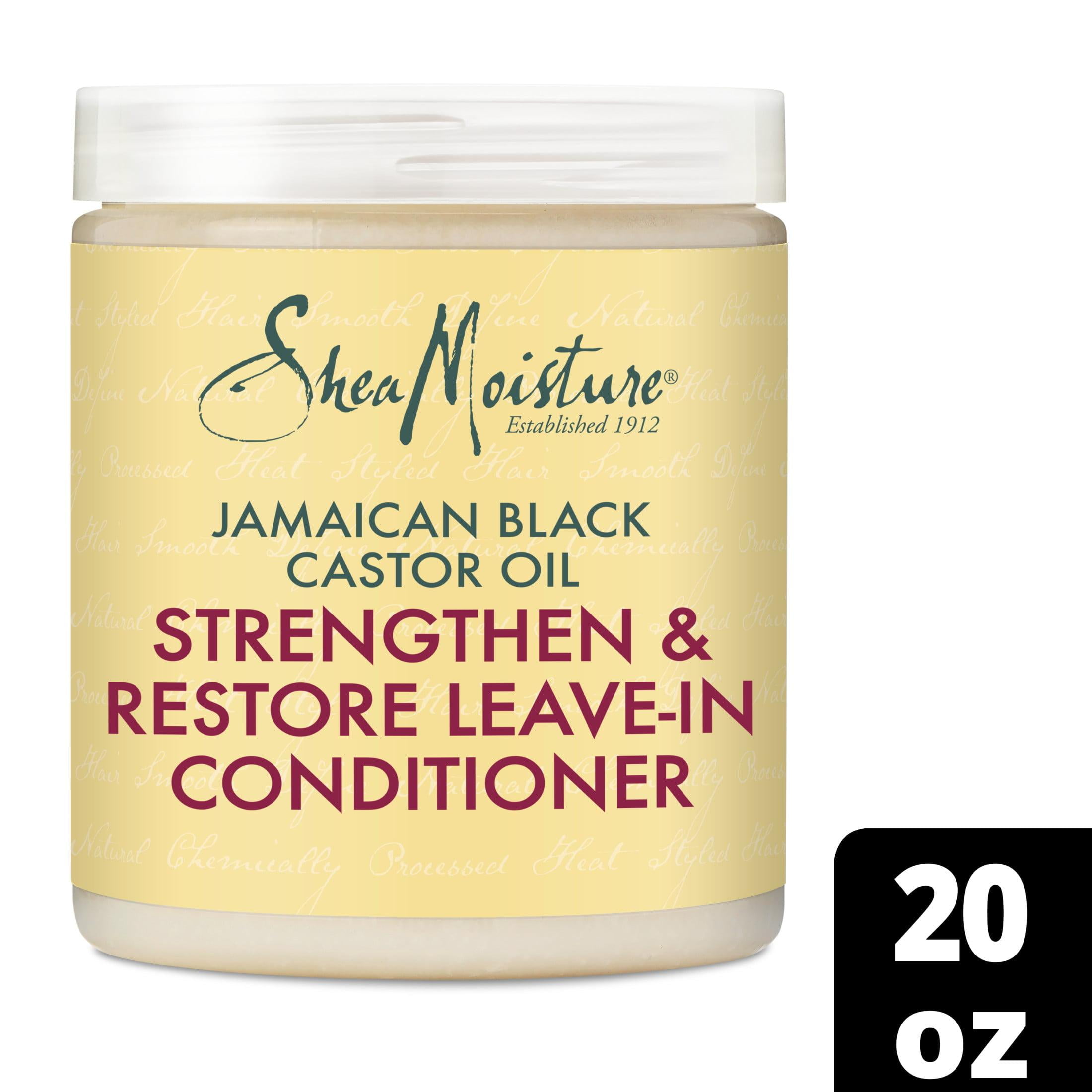 (2 pack) SheaMoisture Leave In Conditioner Jamaican Black Castor Oil, 20 oz Jar  (图5) (2 pack) SheaMoisture Leave In Conditioner Jamaican Black Castor Oil, 20 oz Jar  (图5)