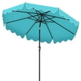 thumbnail image 1 of Costway 9 FT Patio Umbrella 2-Tier Market Table Umbrella with Sun-Protective Canopy Turquoise, 1 of 9
