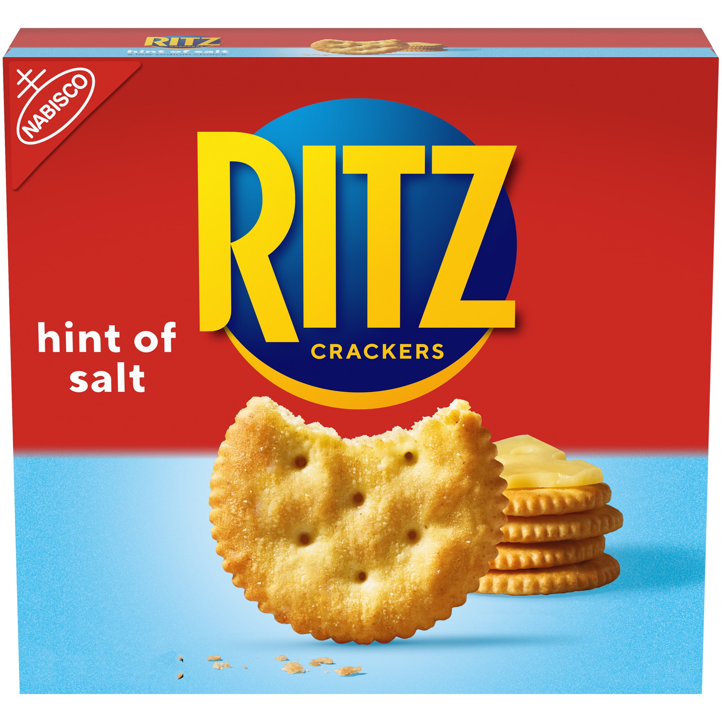 Ritz Hint of Salt Crackers, 13.7 oz - Walmart.com - Walmart.com