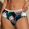 thumbnail image 2 of My Hero Academia Womens Underwear Soft Breathable Brief Lace Panty Stretch Hipster Underpants Ladies Panties 3XL, 2 of 7
