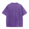 thumbnail image 3 of Mens Oversize Cotton T-Shirts Summer Casual Solid Color T Shirt Loose Fit Baggy Crewneck Tees, 3 of 6