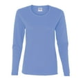 thumbnail image 1 of Gildan Heavy Cotton T-Shirt for Women Long Sleeve Scoop Neck Fit Cotton Shirt, 1 of 5
