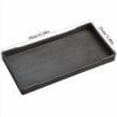 thumbnail image 1 of PEONAVET A Tray Tray Rectangular Water Cup Tea Tray Antislip Plastic Tray, 1 of 5