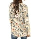 thumbnail image 5 of Puntoco Tops de chaqueta de punto con estampado floral de manga larga de moda para mujer Puntoco Puntoco-1, 5 of 6