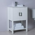 thumbnail image 5 of Bellaterra Home 24 in Single sink vanity-manufactured wood-white, 5 of 5