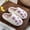 PurpleFlower, variant on BERANMEY Cute Flower Print Slippers for Women Soft Plush Comfy Warm Slip-On Couple Womens Slippers Indoor Fluffy House Slippers for Womens Non-slip Fuzzy Flat Slides