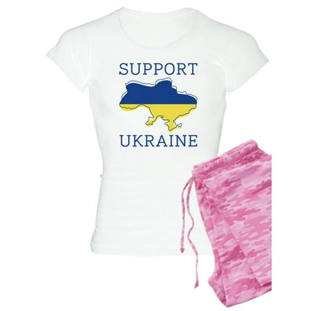 

CafePress - Support Ukraine - Women s Light Pajamas
