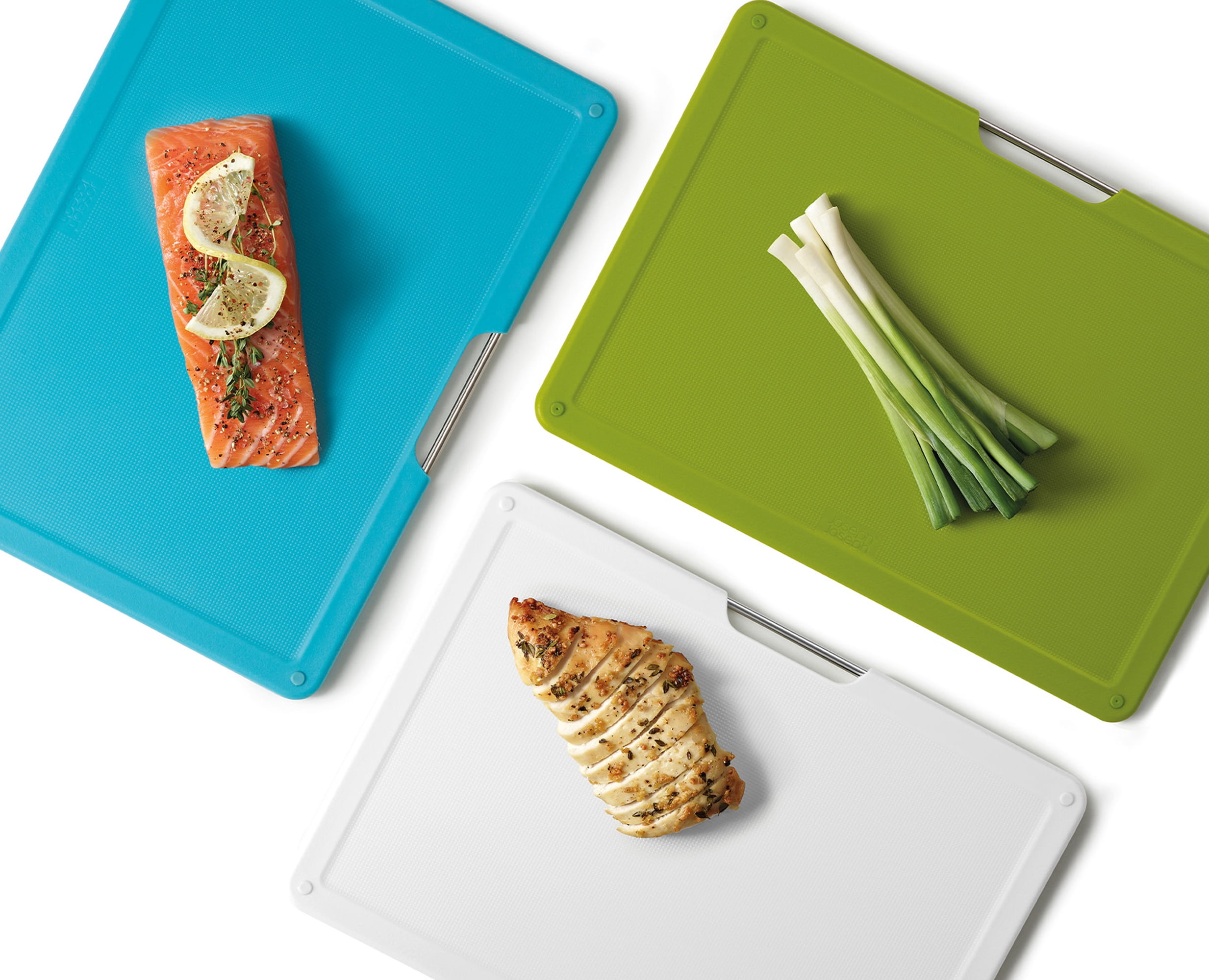 Joseph Joseph Folio Slim Large 3-piece Under-shelf Cutting Board Set