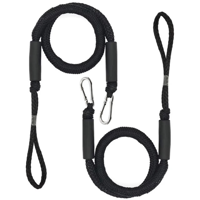 Boat Bungee Dock Lines Cords Docking Rope Watercraft Jet Ski Pontoon Canoe Power Boat Mooring Rope Accessories ,Easy to use
