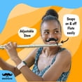 thumbnail image 3 of Bigote con clip para flauta Brasstache The Original, paquete de 2, 3 of 8