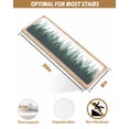 thumbnail image 4 of Stair Treads for Wooden Steps,Green Ombre Peel and Stick Stair Treads with Adhesive,Primeval Forest Modern Abstract Art Aesthetics Non Slip Indoor Stairs Runner Rugs Mats for Elders Dogs 8"x30" 4PCS, 4 of 7