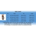 thumbnail image 4 of KaLI_store Wide Leg Pants for Women Women's Sweatpants Winter Warm Lined Sweatpants Black,S, 4 of 4