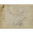 thumbnail image 3 of Francesco Vanni 24x19 Black Modern Framed Museum Art Print Titled - God the Father in the Air with Arms Outstretched (ca.&nbsp;1580s), 3 of 5