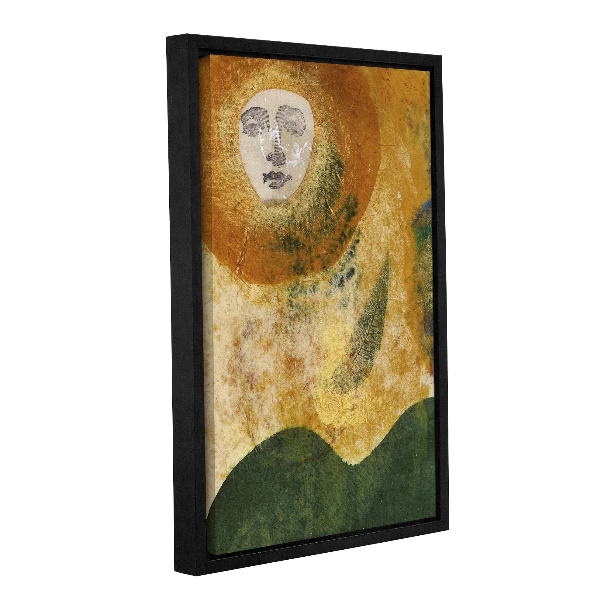 ArtWall Elena Ray "Sun and Earth" Gallery-Wrapped Floater-Framed Canvas