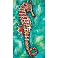 thumbnail image 2 of Vitaletti, Carolee 12x18 Gold Ornate Wood Framed with Double Matting Museum Art Print Titled - Radiant Seahorse I, 2 of 4