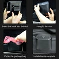 thumbnail image 5 of Weloille Portable Hanging Mini Car Trash Can, Wastebasket Trash Can with Lid, Plastic Desktops Trash Can, Garbage Can for Car Office Home, 5 of 9