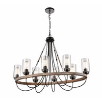Innovations Lighting - Paladin - 8 Light Chandelier In Farmhouse Style-29.75
