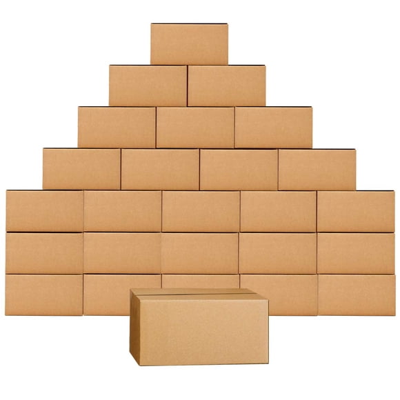 Cajas de envío Edenseelake, caja de cartón corrugado de 11 x 6 x 6, paquete de 25