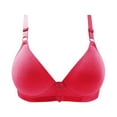 thumbnail image 1 of XZNGL Womans Solid Color Comfortable Hollow Out Perspective Bra Underwear No Rims, 1 of 5