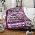 thumbnail image 4 of Auntie Gifts from Niece Soft Throw Blanket Birthday Gifts for Aunt Flannel Warm 50" x 60", 4 of 6