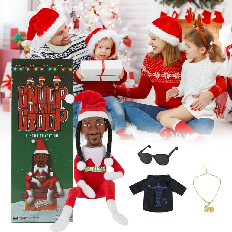 Snoop Dogg Snoop on a Stoop 2024 Christmas Elf Doll, 12 Snoop Dogg Snoop on a Stoop 2024 Christmas Elf Doll, 12