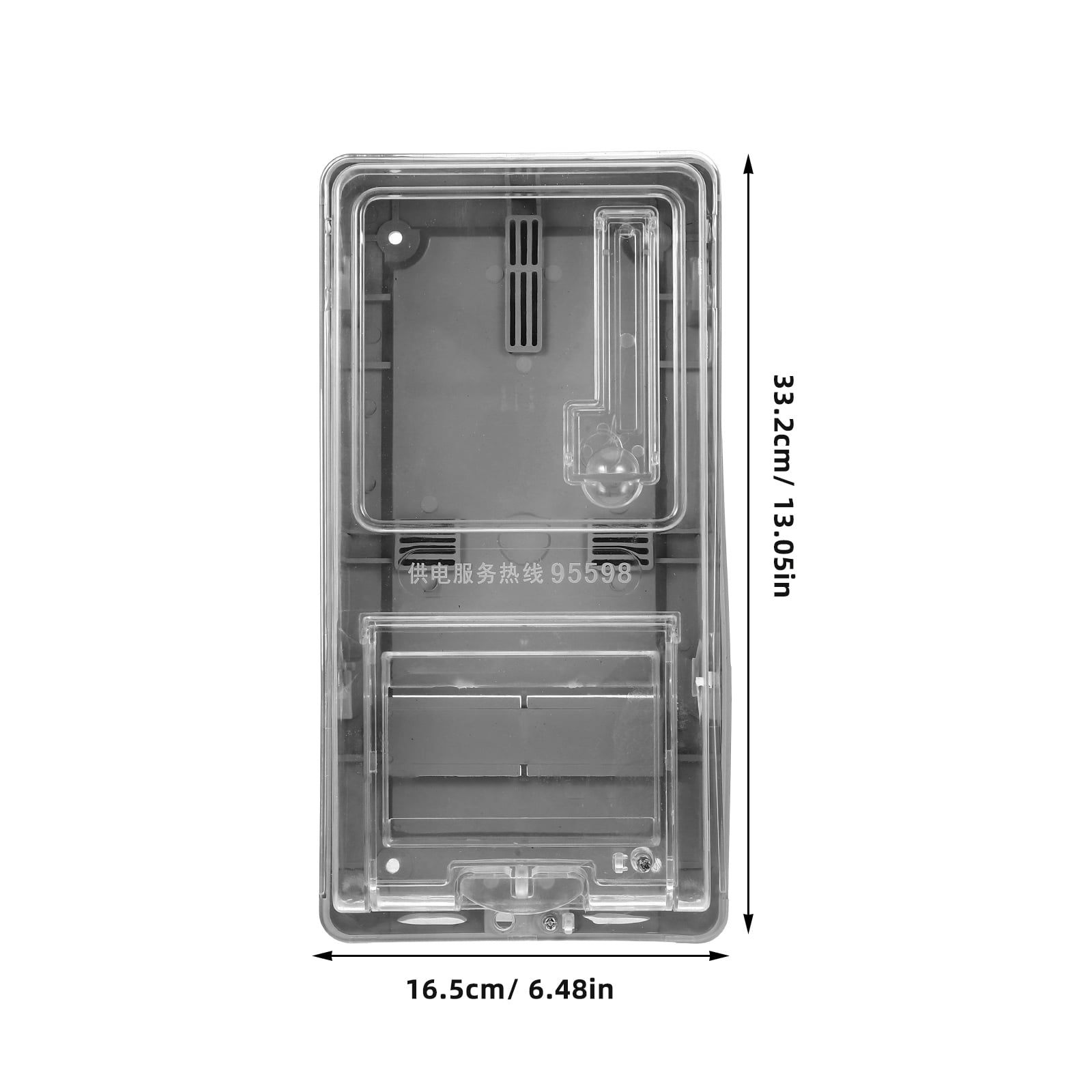 MEIBUTYUP Household Electric Meter Box Cover Multi-Color Pc Transparent Waterproof Easy Installation