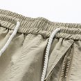 thumbnail image 6 of Mens Casual Shorts - Men's Hiking Cargo Shorts Outdoor Casual Work Flat Front Shorts Quick Dry Loose-Fit Athletic Shorts Compression Shorts Men, 6 of 8