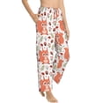 thumbnail image 2 of Uemuo Squirrel And Pattern Women's Wide Leg Palazzo Lounge Pants with Pockets Light Weight Loose Comfy Casual Pajama Pants-XX-Large, 2 of 9