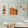 thumbnail image 2 of Electronicheart 3Pcs Abstract Painting Unframed Art Pattern Picture Wall Simple Artwork Hanging Poster Interior Decoration for Office, 2 of 6