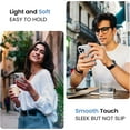 thumbnail image 2 of for iPhone 15 Pro Max Case, Silicone Upgraded [Camera Protection] for iPhone 15 ProMax Case with [2 Screen Protectors], Anti-Scratch Microfiber Lining, 6.7 inch, White, 2 of 11