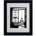 thumbnail image 2 of Trademark Fine Art 'Views of Paris' Framed Matted Art by Sally Gall, 2 of 2