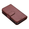 thumbnail image 4 of Dteck Case For Samsung Galaxy Note 20 Ultra (6.9 inches), Magnetic PU Leather Wallet Strap Case Flip with 9 ID&Credit Card Slots Pocket Stand Protective Phone Cover ,Brown, 4 of 5