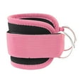 thumbnail image 1 of Colaxi Sangle de Cheville pour Machine à Câbles Manchette de Cheville pour Rebonds Sangle de Cheville pour Exercices du Bas du Corps Entraînement de Force des Jambes Mise en Forme Rose, 1 of 8
