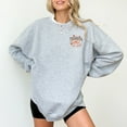 thumbnail image 3 of Embroidered Coquette Thankful - Women's Graphic Sweatshirt, 3 of 9
