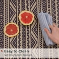 thumbnail image 3 of Anti Fatigue Kitchen Mats for Floor 2 Piece Set, Waterproof & Non-Skid Boho Kitchen Rugs, Cushioned Kitchen Mat for Standing Washable Comfort Desk Kitchen Runners, 17x30+17x47, 3 of 5