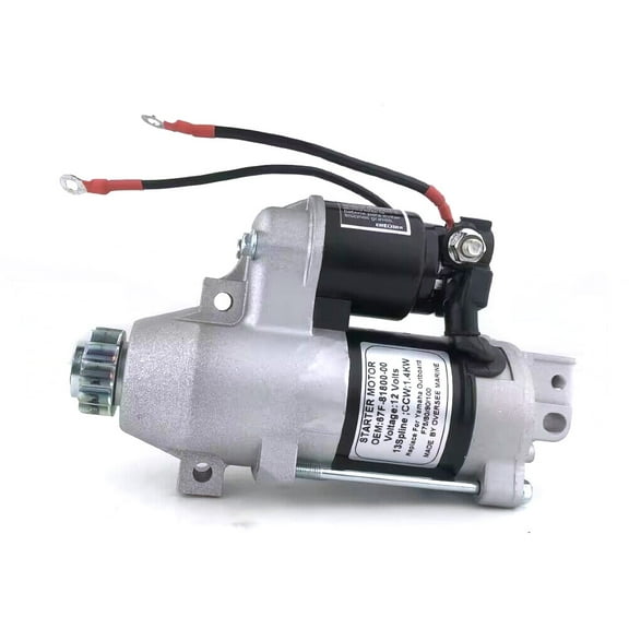 OVERSEE 67F-81800 Starter Motor for Yamaha Mariner Mercury 75-90HP 50804312T1, 67F8180000