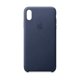 thumbnail image 1 of Funda de cuero Apple iPhone Xs Max restaurada - Azul medianoche, 1 of 2