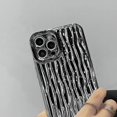 for iPhone Case,Luxury ElectroPlated Water Ripple Pattern Bumper Camera