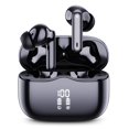 thumbnail image 1 of Auriculares inalámbricos xinwld Bluetooth 5.3 con micrófono, 36 horas de reproducción, color negro, 1 of 6