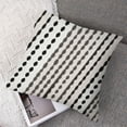 thumbnail image 7 of BANET  Geometric Throw Pillow Cover Set of 2, Peach Colored Diamond Shapes on Cream Background Simplistic Diagonal Tile Print, Decorative Square Covers for Couch Bed &amp; Sofa,Peach Cream 12x12in, 7 of 7