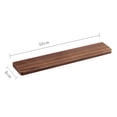 thumbnail image 3 of lionlar Walnut Wooden Keyboard Wrist Rest for Comfortable Typing Easy to Clean Length Length 30cm, 3 of 9