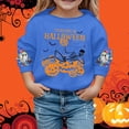 thumbnail image 2 of NordicNest Girls Casual Halloween Print Pullover Hoodie Soft Comfortable Kids Sweatshirt Stylish Cute Fall Outfit For Toddler And Youth Baby Boy Jackets 12-18 Months, 2 of 4