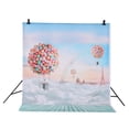 thumbnail image 1 of Andoer 1.5 * 2m Photography Background Backdrop Christmas Gift Star Pattern for Children Kids Baby Photo Studio, 1 of 7